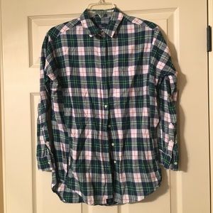 Lauren James Plaid Top